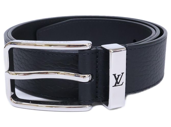 Louis Vuitton Pont Neuf 35MM Gürtel Schwarz