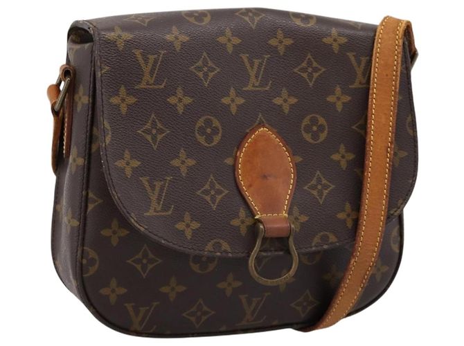 LOUIS VUITTON Monogram Saint Cloud GM Shoulder Bag M51242 LV Auth 199020 Monogramme
