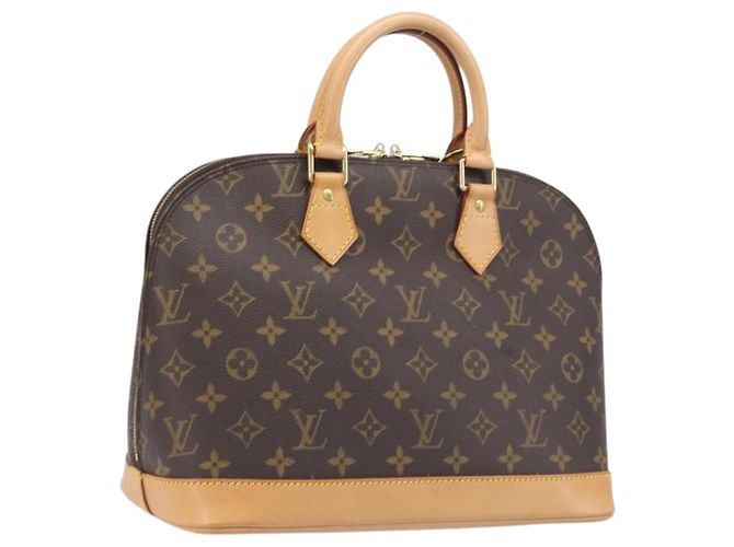 LOUIS VUITTON Monogram Alma Hand Bag M51130 LV Auth 198950V Monograma