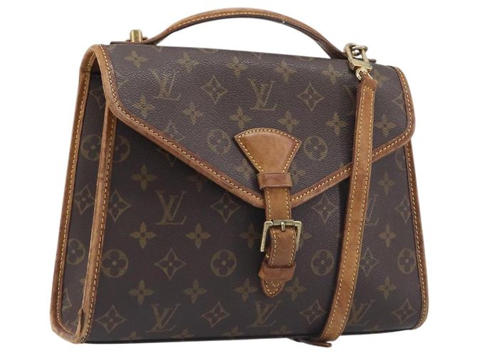 LOUIS VUITTON Monogram Bel Air Hand Bag 2way M51122 LV Auth 200943 Monogramme