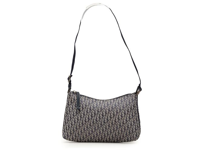 Borsa a tracolla Diorissimo Trotter Canvas blu Dior