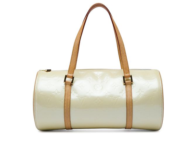 Borsa a tracolla Bedford Louis Vuitton Monogram Vernis Bianca Bianco
