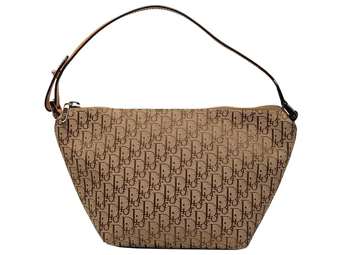 Borsa Dior Diorissimo Trotter Canvas marrone