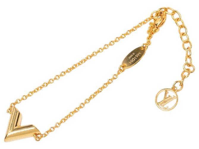 Bracciale Essential V Louis Vuitton placcato oro D'oro