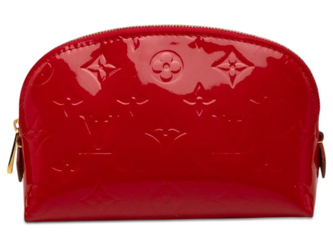 Necessaire Louis Vuitton Monogram Vernis vermelha Vermelho