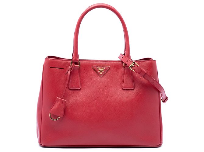 Bolso Prada Galleria Medium Saffiano Lux Rojo Roja