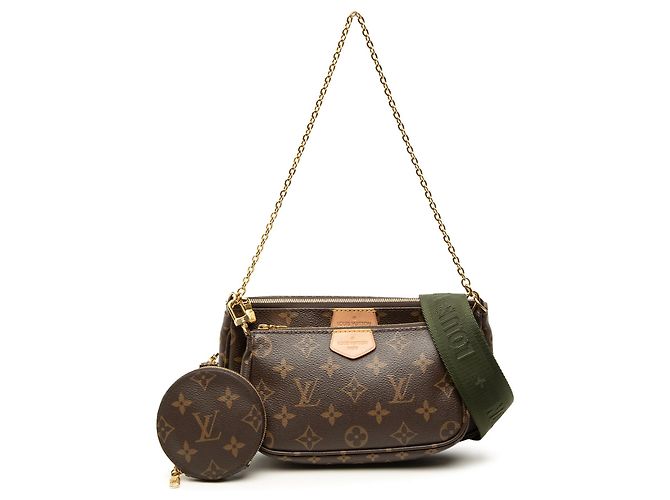 Bolsa Louis Vuitton Monogram Multi Pochette Accessoires Castanha Marrom