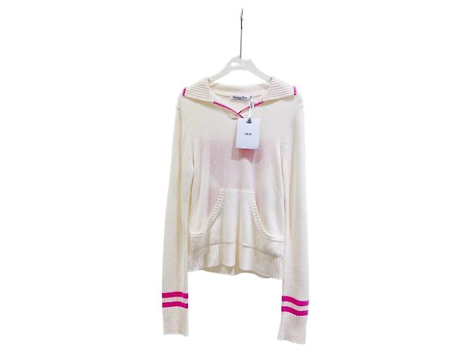 Pull en cachemire Dior Ecru Multicolore