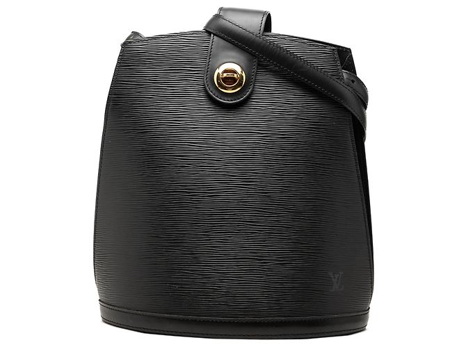 Borsa a tracolla Louis Vuitton Epi Cluny Nera Nero