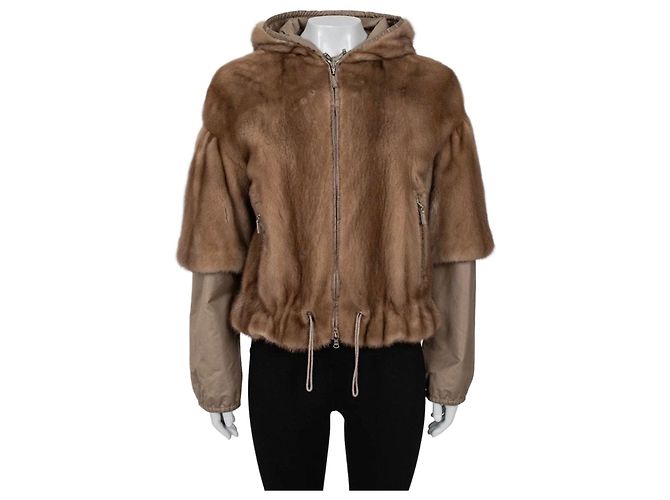 Brunello Cucinelli Brown  Jacket IT 44 / L Pre-owned