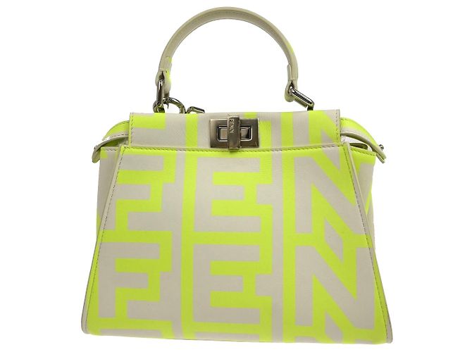 Fendi Peekaboo Leather Mini Multicolore