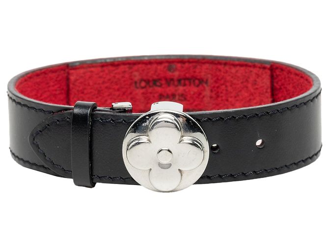 Pulsera Wish Monogram Mat Louis Vuitton Negra Negro