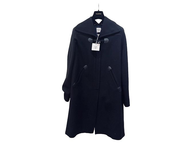 Hermès Wool Coat Black Size 38 Multiple colors