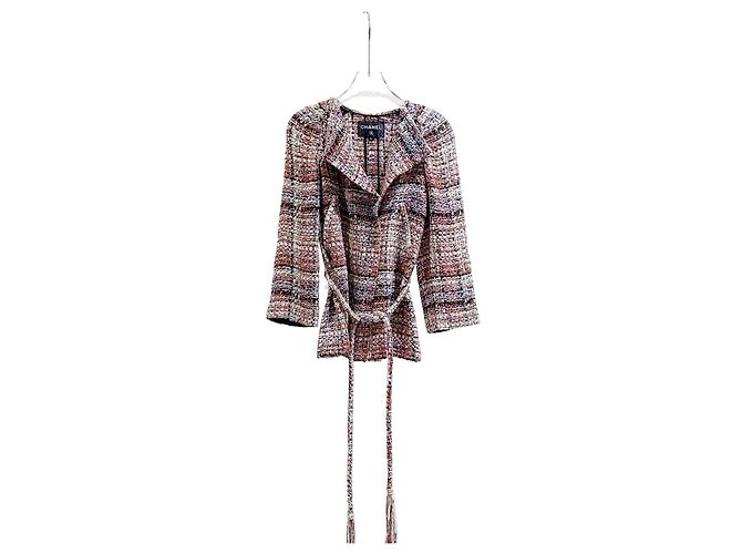 Chaqueta Chanel Greek de tweed Multicolor