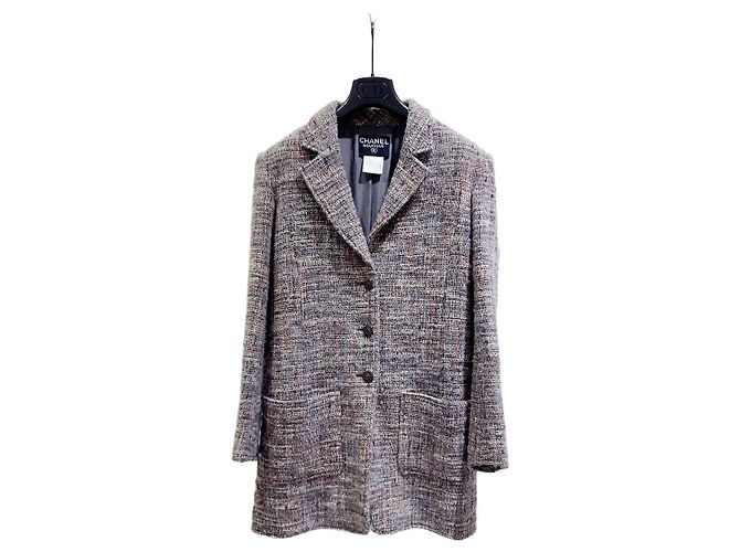 Chanel Tweed Coat Multiple colors