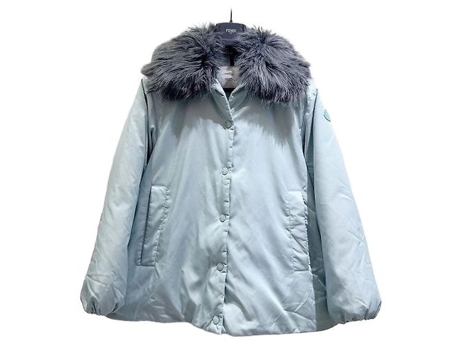 Moncler Down Jacket with Detachable Fur Collar Multiple colors