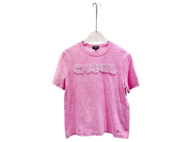 Top Chanel de Tweed com Mangas Curtas Multicor