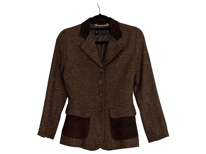 Gucci Runway Blazer 1994 Fall/Winter Brown