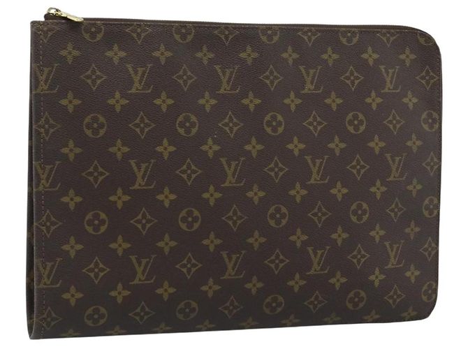 LOUIS VUITTON Monogram Posh Documents Briefcase M53457 LV
