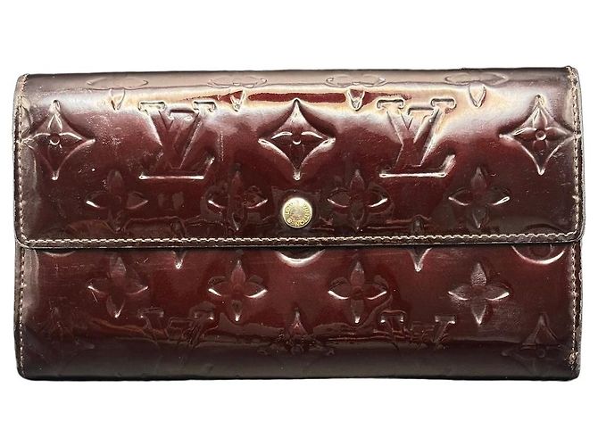 Cartera Louis Vuitton Monogram Vernis Burgundy Burdeos