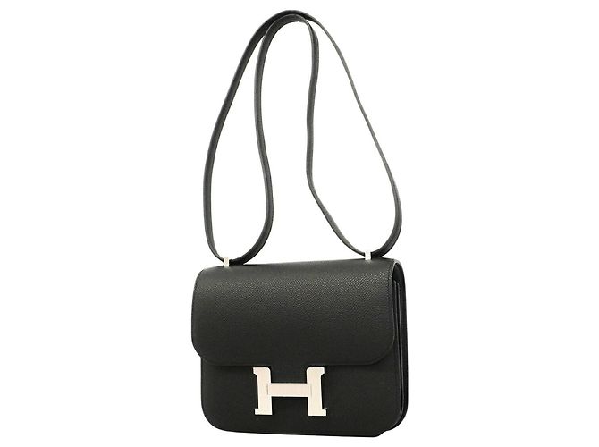 Hermès Bolsa de ombro Hermes Constance Mini Preto