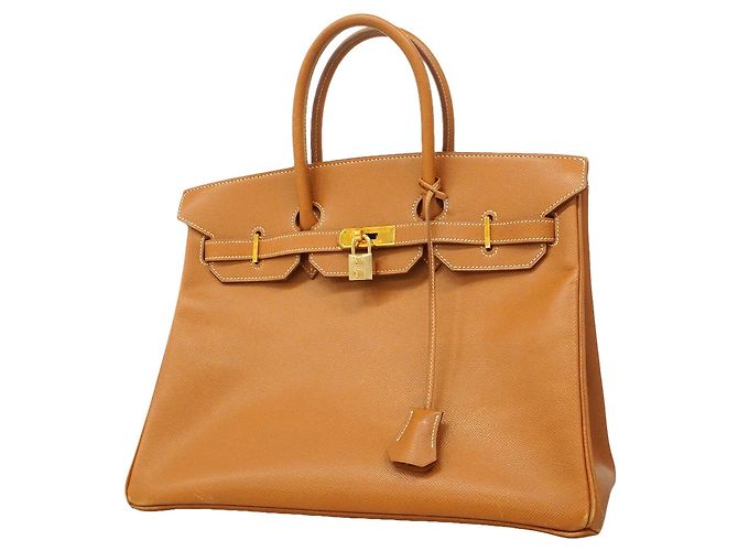 Hermès Sac à main Hermes Birkin 35 Doré