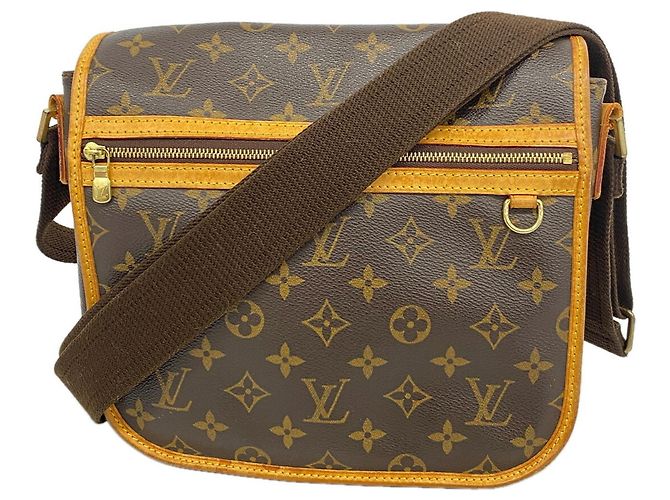 Borsa a tracolla Louis Vuitton Monogram Bosphore PM Marrone