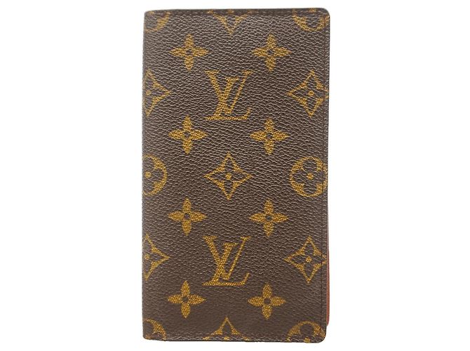 Louis Vuitton Monogram Agenda Poche R20503 Marrone