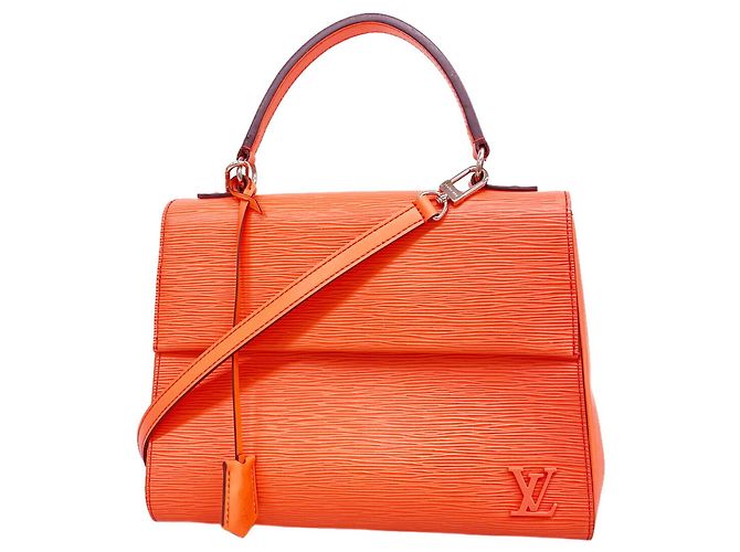 Bolsa Louis Vuitton Epi Cluny MM Laranja