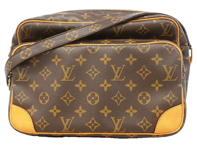 Borsa a tracolla Louis Vuitton Monogram Nile Marrone
