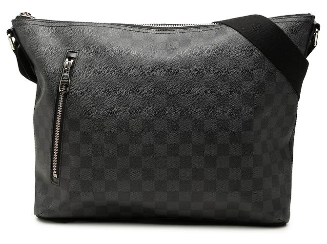 Louis Vuitton Black Damier Graphite Mick MM Noir