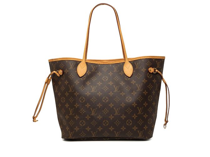 Louis Vuitton Brown Monogram Neverfull MM Marrom