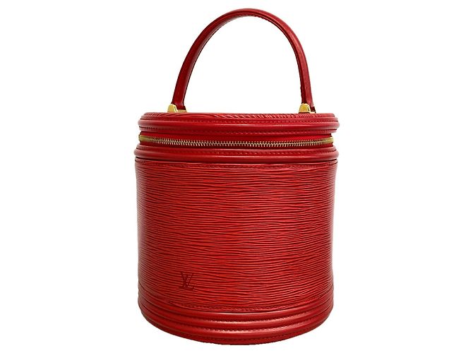 Borsa Louis Vuitton Epi Cannes Rosso
