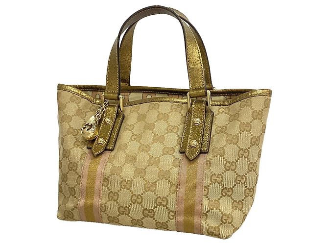 Borsa Gucci GG Canvas Marrone Beige