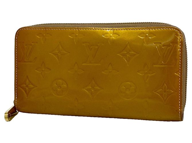 Cartera Zippy Louis Vuitton Vernis en Beige Poodle