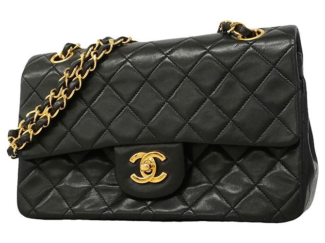 Borsa a tracolla Chanel Matelassé Nero