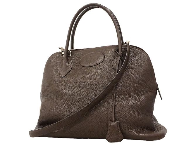 Hermès Bolsa Hermes Bolide 31 Marrom