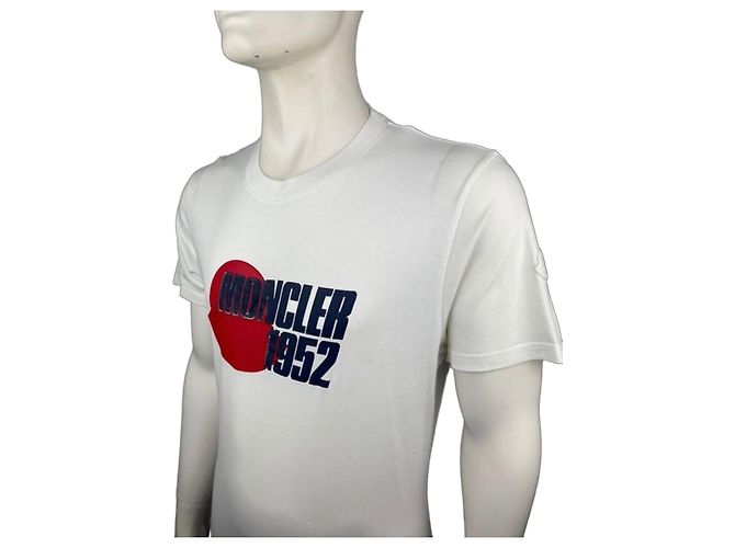 Moncler 1952 T-Shirt weiß