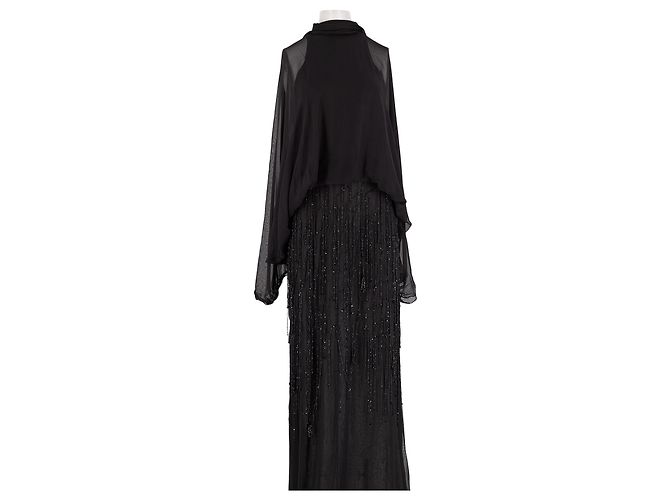 Rat & Boa Vestido largo negro