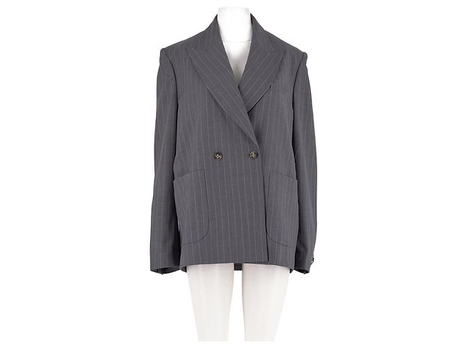 Rat & Boa Grauer Wollblazer