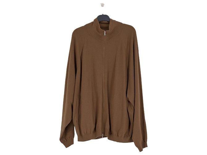 Autre Marque THE FRANKIE SHOP Wollcardigan braun