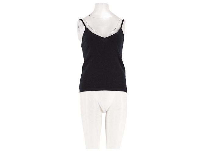 Eric Bompard Kaschmir Top schwarz