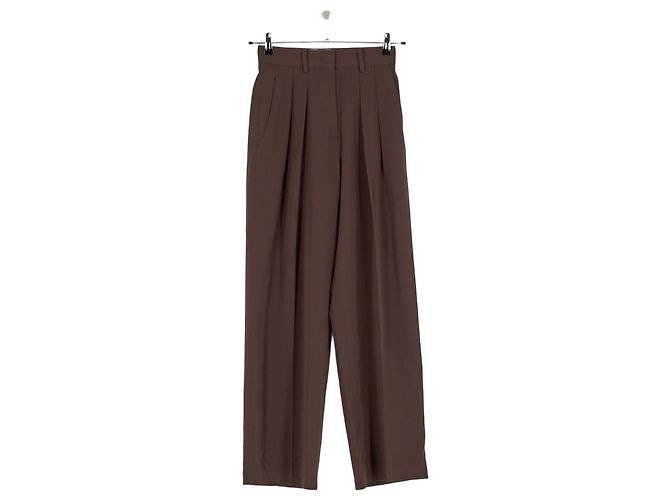 Autre Marque Weite braune Hose
