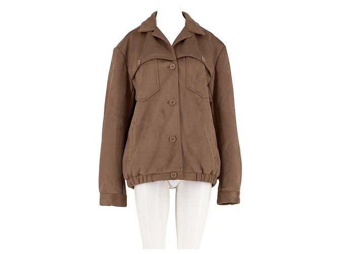 Autre Marque THE FRANKIE SHOP Veste courte marron