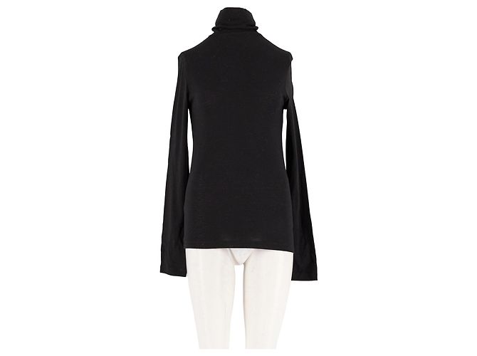 Autre Marque 440ME Wollpullover Schwarz