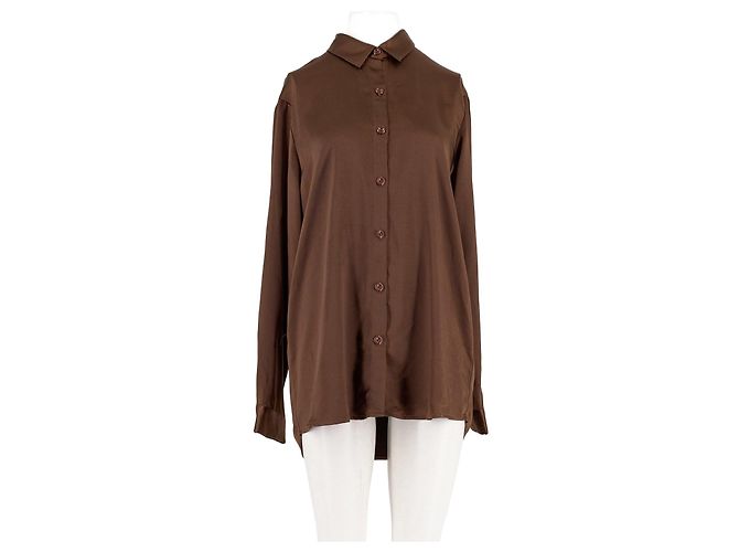 Autre Marque Camicia dritta marrone