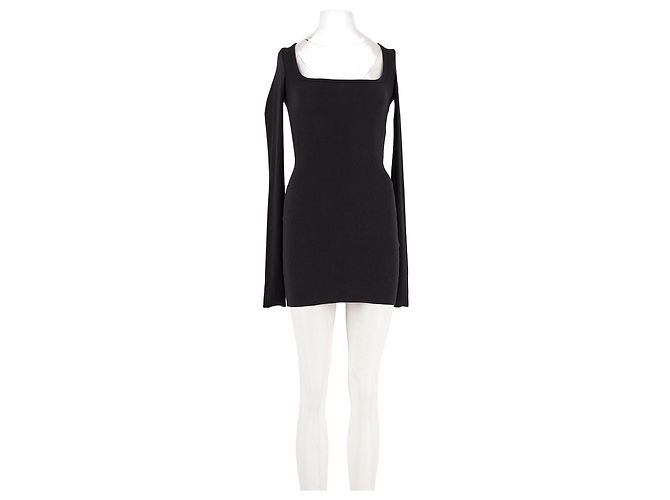 Autre Marque Abito in cotone nero