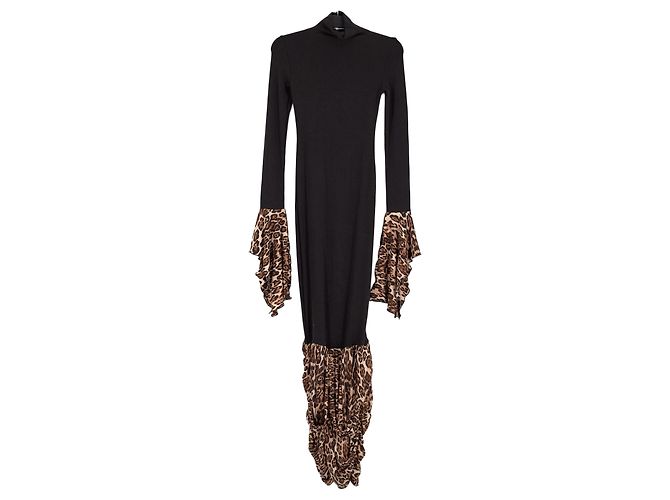 Autre Marque AMY SHEHAB Maxikleid Schwarz