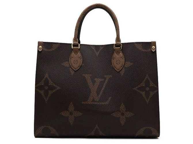 Louis Vuitton Bolsa Tote e de Ombro OnTheGo MM Monogram Canvas Multicor