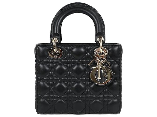 Dior Borsa a mano e a tracolla da donna inutilizzata Nero